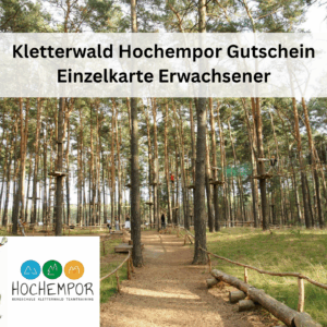 Produktbild Kletterwald Hochempor Gutschein Erwachsener